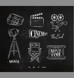 Cinema Symbols Chalk