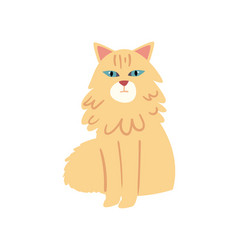 Flat Blond Cat