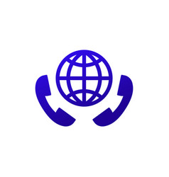 International Phone Call Icon