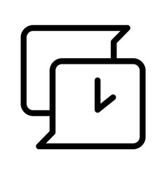 Chat Time Icon