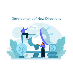 New Business Directions Development Concept