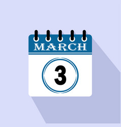 Icon Calendar Day - 3 March