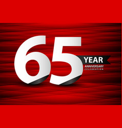 65 Year Anniversary Celebration Logo