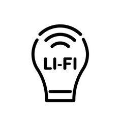 Li-fi Light Bulb Internet Communication