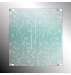 Interior Glass Doors On Transparent Background