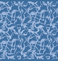 Blue Water Surface Fluid Seamless Pattern