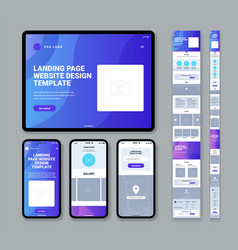 Mobile Website Landing Page Template