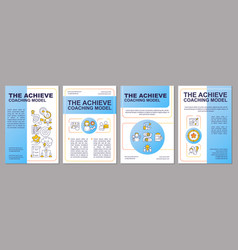 Achieve Model In Mentoring Brochure Template