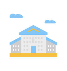 Gray Building Icon