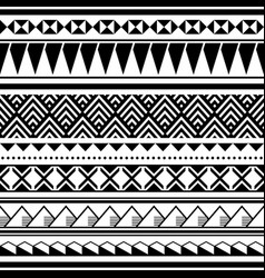 Hawaiian Tribal Seamless Pattern Textile