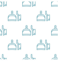 Seamless Pattern Cleaning Tool Broomstick