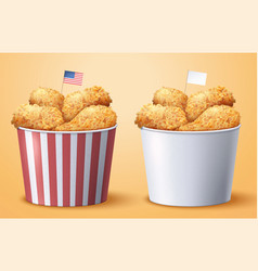 Takeout Fired Chicken Bucket Set