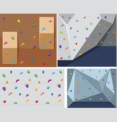 Rock Climbing Wall Set