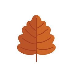 Autumn Leaves Icon Flat Fall Leaf