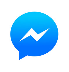 Facebook Messenger Social Media Original Logo