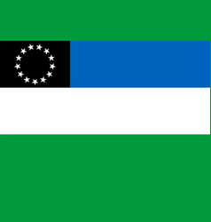 Flag Of Rio Negro Province Argentine Republic