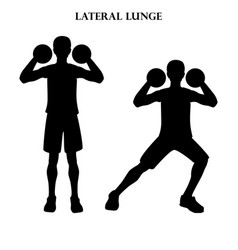 Lateral Lunge Exercise Strength Workout