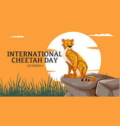 A Cheetah On International Day