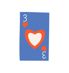 Heart Cards Three Symbol Of Love Romance Design