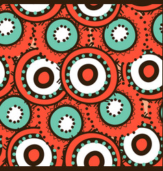 Seamless Pattern With Geometric Aboriginal