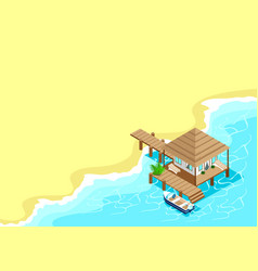 Tropical Bungalow Isometric