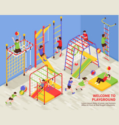 Kids Sports Playground Background