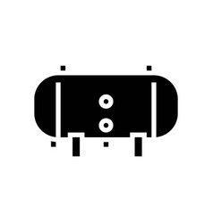 Pressure Vessel Engineer Glyph Icon