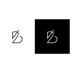 Simple And Modern B Initials Logo Design 2