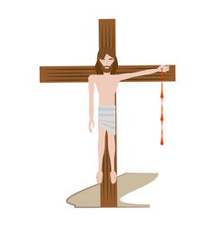 Jesus Christ Nailed The Cross - Via Crucis