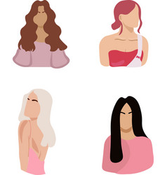 Avatars Of Different Types Women