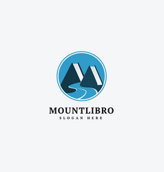 Mountain Book Logo And Icon