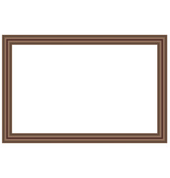 Squared Golden Vintage Wooden Frame