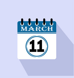 Icon Calendar Day - 11 March