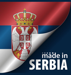 Made In Serbia Graphic And Label