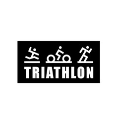 Triathlon Pattern For Sport Event Running