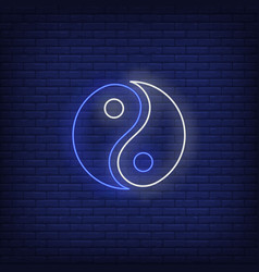 Yin Yang Neon Sign