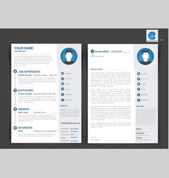 Professional Cv Resume Template Of Two Pages