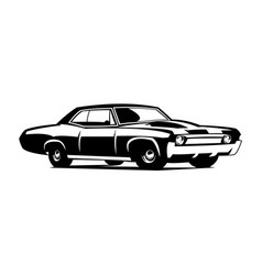 Chevrolet Muscle Car Logo Silhouette