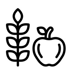 Nutrients Thick Line Icon For Personal