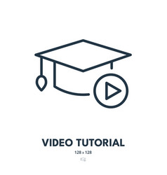 Video Tutorial Icon Training Learning Webinar