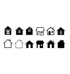 Home Flat Icon Set