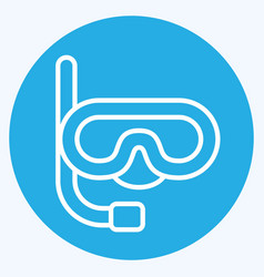 Icon Mask And Snorkel Related To Thailand Symbol