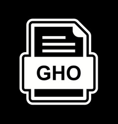 Gho File Document Icon