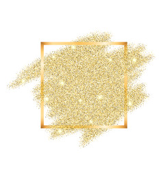 Golden Glitter Template