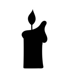 Halloween Candle Silhouette