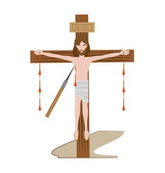 Jesus Christ Dies Cross - Via Crucis