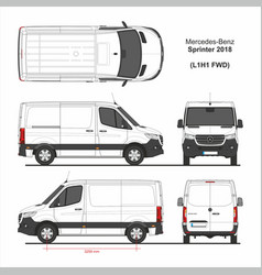 Mercedes Sprinter Cargo Van L1h1 Fwd 2018