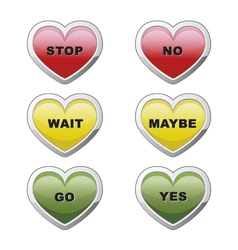 Heart Buttons