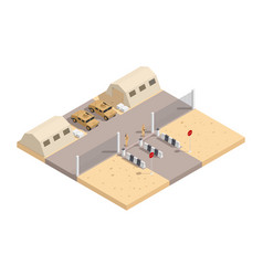 Military Isometric Composition