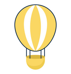 Yellow Hot Air Balloon